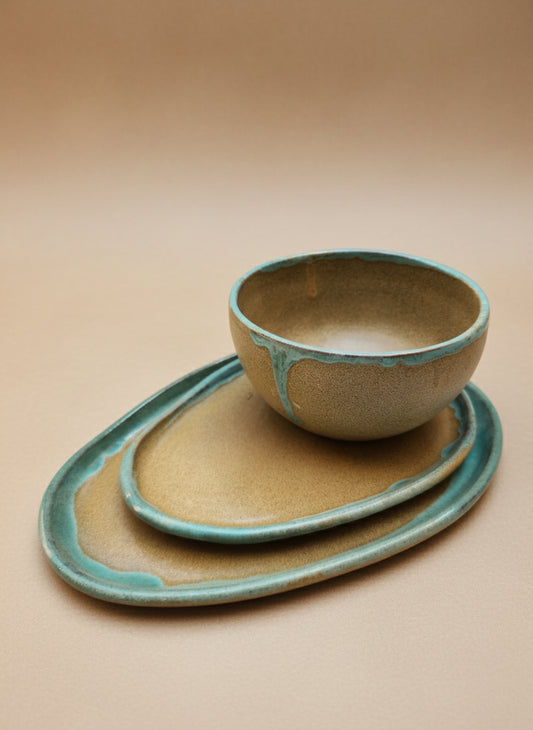 Aurea Leaf Dinnerware Set