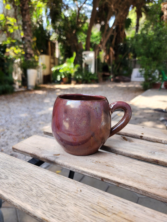 Metallic Clay Hug MUG